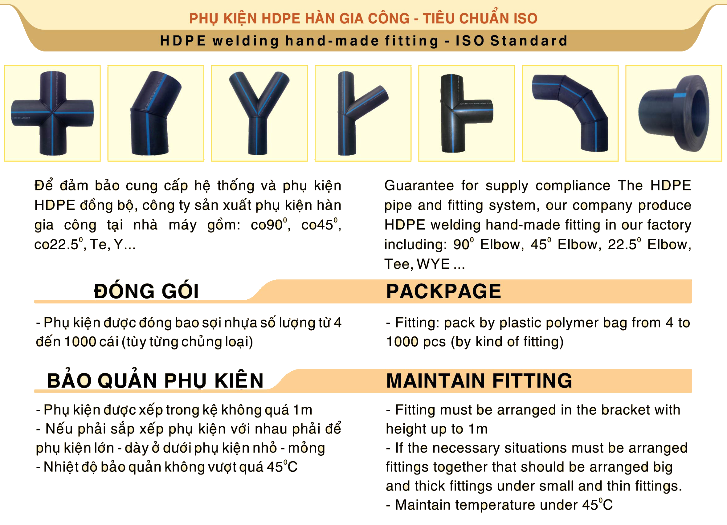 HDPE - Hàn gia công